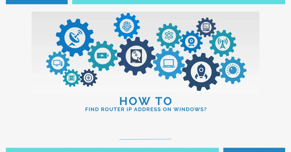 find router IP on windows